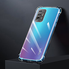 Funda Silicona Ultrafina Transparente T04 para Oppo Reno5 Z 5G Claro