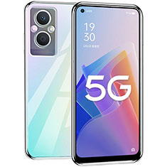 Funda Silicona Ultrafina Transparente T04 para Oppo Reno8 Lite 5G Claro