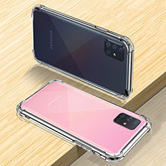 Funda Silicona Ultrafina Transparente T04 para Samsung Galaxy A71 4G A715 Claro