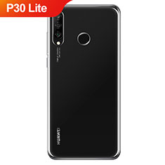 Funda Silicona Ultrafina Transparente T06 para Huawei P30 Lite XL Claro