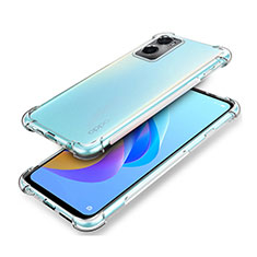 Funda Silicona Ultrafina Transparente T06 para Oppo A36 Claro