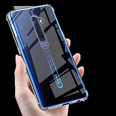 Funda Silicona Ultrafina Transparente T06 para Oppo Reno2 Claro