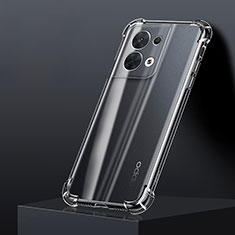 Funda Silicona Ultrafina Transparente T06 para Oppo Reno8 5G Claro