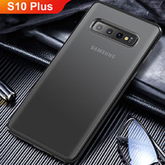 Funda Silicona Ultrafina Transparente T06 para Samsung Galaxy S10 Plus Negro