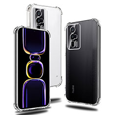 Funda Silicona Ultrafina Transparente T06 para Xiaomi Redmi K60 5G Claro