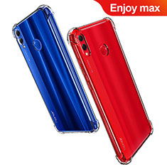 Funda Silicona Ultrafina Transparente T07 para Huawei Enjoy Max Claro