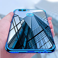 Funda Silicona Ultrafina Transparente T07 para Huawei Nova 2 Azul