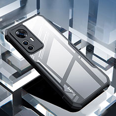 Funda Silicona Ultrafina Transparente T07 para Xiaomi Mi 12T Pro 5G Negro