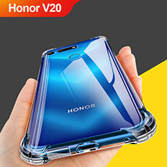 Funda Silicona Ultrafina Transparente T10 para Huawei Honor View 20 Claro