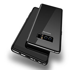 Funda Silicona Ultrafina Transparente T10 para Samsung Galaxy Note 8 Negro