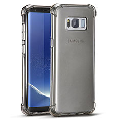 Funda Silicona Ultrafina Transparente T11 para Samsung Galaxy S8 Plus Gris