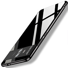 Funda Silicona Ultrafina Transparente T14 para Huawei Mate 10 Negro