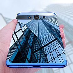 Funda Silicona Ultrafina Transparente T17 para Huawei Mate 10 Azul