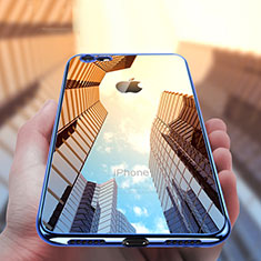 Funda Silicona Ultrafina Transparente T21 para Apple iPhone SE (2020) Azul