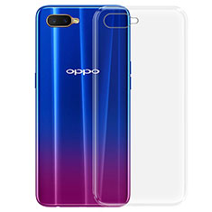 Funda Silicona Ultrafina Transparente Z03 para Oppo K1 Claro