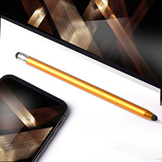 Lapiz Optico de Pantalla Tactil Capacitivo Universal H14 para Samsung Galaxy S6 Oro