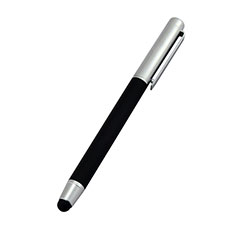 Lapiz Optico de Pantalla Tactil Capacitivo Universal P10 para Handy Zubehoer Mikrofon Fuer Smartphone Negro