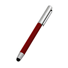 Lapiz Optico de Pantalla Tactil Capacitivo Universal P10 para Samsung Galaxy S6 Rojo
