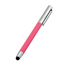 Lapiz Optico de Pantalla Tactil Capacitivo Universal P10 para Wiko U Pulse Rosa Roja