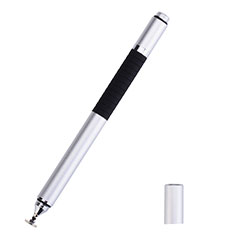 Lapiz Optico de Pantalla Tactil de Escritura de Dibujo Capacitivo Universal P11 para Vivo V27 Pro 5G Plata
