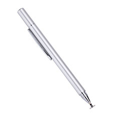 Lapiz Optico de Pantalla Tactil de Escritura de Dibujo Capacitivo Universal P12 para Wiko U Pulse Plata