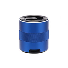 Mini Altavoz Portatil Bluetooth Inalambrico Altavoces Estereo K09 para Sharp Aquos R6 Azul