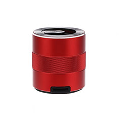Mini Altavoz Portatil Bluetooth Inalambrico Altavoces Estereo K09 para Vivo Y32t Rojo