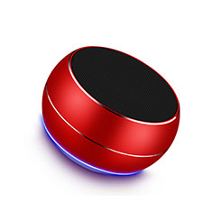 Mini Altavoz Portatil Bluetooth Inalambrico Altavoces Estereo para Wiko Pulp Fab 4G Rojo