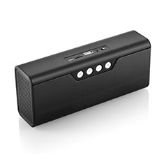 Mini Altavoz Portatil Bluetooth Inalambrico Altavoces Estereo S17 para Sony Xperia 10 IV SOG07 Negro