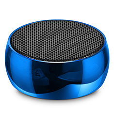 Mini Altavoz Portatil Bluetooth Inalambrico Altavoces Estereo S25 para Sharp Aquos R7s Azul