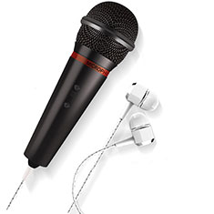 Mini Microfono Estereo de 3.5 mm M05 para Oppo A54 4G Negro