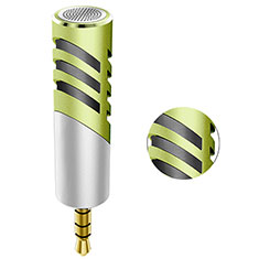 Mini Microfono Estereo de 3.5 mm M09 para Handy Zubehoer Selfie Sticks Stangen Verde