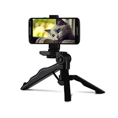 Palo Selfie Stick Tripode Bluetooth Disparador Remoto Extensible Universal T06 para Samsung S5750 Wave 575 Negro
