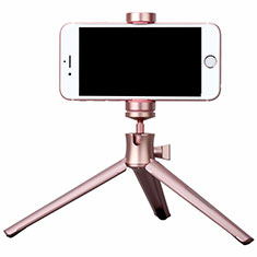 Palo Selfie Stick Tripode Bluetooth Disparador Remoto Extensible Universal T10 para Huawei Wim Lite 4G Oro Rosa