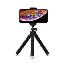 Palo Selfie Stick Tripode Bluetooth Disparador Remoto Extensible Universal T16 para Motorola Moto G4 Negro