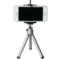 Palo Selfie Stick Tripode Bluetooth Disparador Remoto Extensible Universal T18 para Samsung Galaxy M02 Plata
