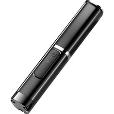 Palo Selfie Stick Tripode Bluetooth Disparador Remoto Extensible Universal T25 para Motorola Moto G4 Negro