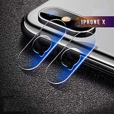 Protector de la Camara Cristal Templado F06 para Apple iPhone X Claro