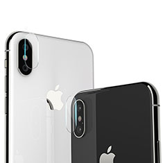 Protector de la Camara Cristal Templado F16 para Apple iPhone X Claro