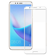 Protector de Pantalla Cristal Templado Integral F02 para Huawei Y6 Prime (2018) Blanco