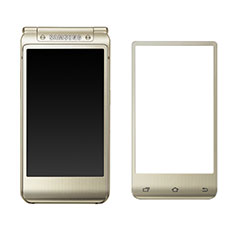 Protector de Pantalla Cristal Templado Integral F02 para Samsung W(2016) Oro