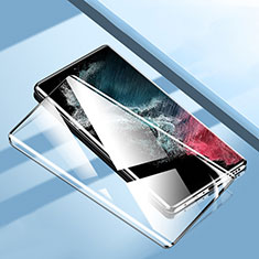 Protector de Pantalla Cristal Templado Integral F04 para Samsung Galaxy S22 Ultra 5G Negro