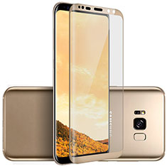 Protector de Pantalla Cristal Templado Integral F06 para Samsung Galaxy S8 Plus Oro