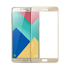 Protector de Pantalla Cristal Templado Integral para Samsung Galaxy A9 (2016) A9000 Oro
