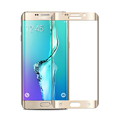 Protector de Pantalla Cristal Templado Integral para Samsung Galaxy S6 Edge+ Plus SM-G928F Oro