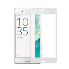 Protector de Pantalla Cristal Templado Integral para Sony Xperia X Blanco