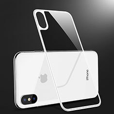 Protector de Pantalla Cristal Templado Trasera B09 para Apple iPhone Xs Max Blanco