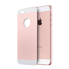 Protector de Pantalla Cristal Templado Trasera para Apple iPhone SE Oro Rosa