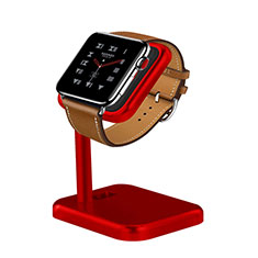 Soporte Dock Base Charging de Carga Cargador para Apple iWatch 5 40mm Rojo