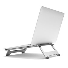 Soporte Ordenador Portatil Universal K05 para Huawei MateBook 13 (2020) Plata